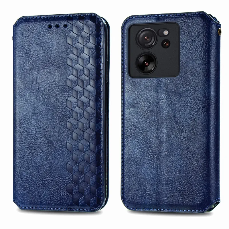 Grosir penutup dompet dudukan kartu magnetik casing kulit lipat untuk Huawei Mate 60, untuk Redmi Note 13 Pro kantung casing ponsel