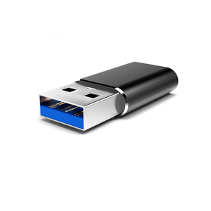 金属外壳小型USB 3.0 A至USB C母转换器适配器Type-c USB标准充电数据传输 - Product Image 1