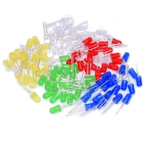 <strong>3mm</strong> <strong>5mm</strong> <strong>LED</strong> light bulb <strong>LED</strong> F3 F5 red green yellow blue and white directly inserted lamp bead components package F3 F5 <strong>LED</strong>
