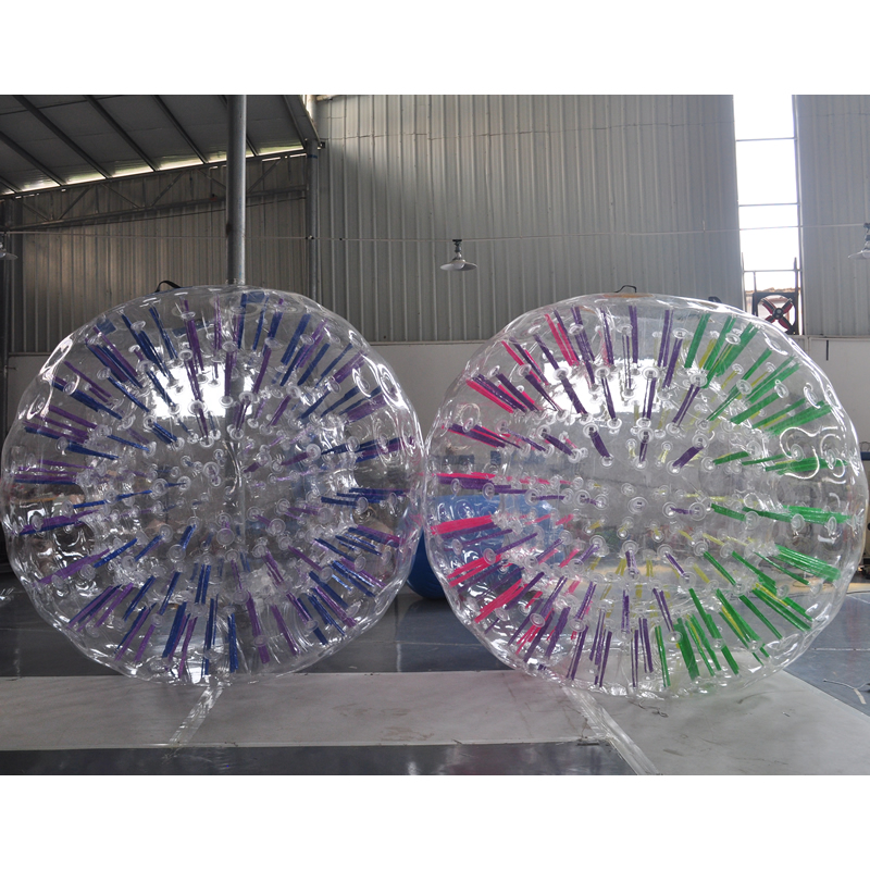 Boule humaine brillante gonflable de Zorb de hamster