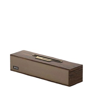 Redwingy XM520 altavoz inalámbrico de madera doble de 2,5 pulgadas con radio FM función TF/USB Super Bass estéreo soporte de madera altavoz de sonido - Product Image 1
