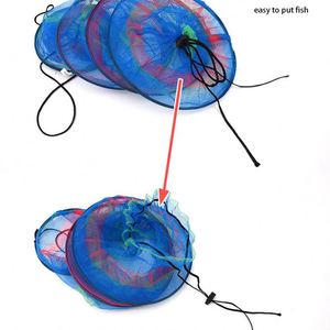 Color 3-layer South Korea Fish Basket 25*65 <strong>Export</strong> Fish Cage <strong>Net</strong> Fish Guard - Product Image 3