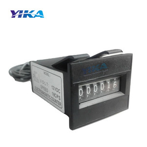YIKA LY-06 6 <strong>Digit</strong> Industrial Counter Meter 12V Coin Counter - Product Image 5