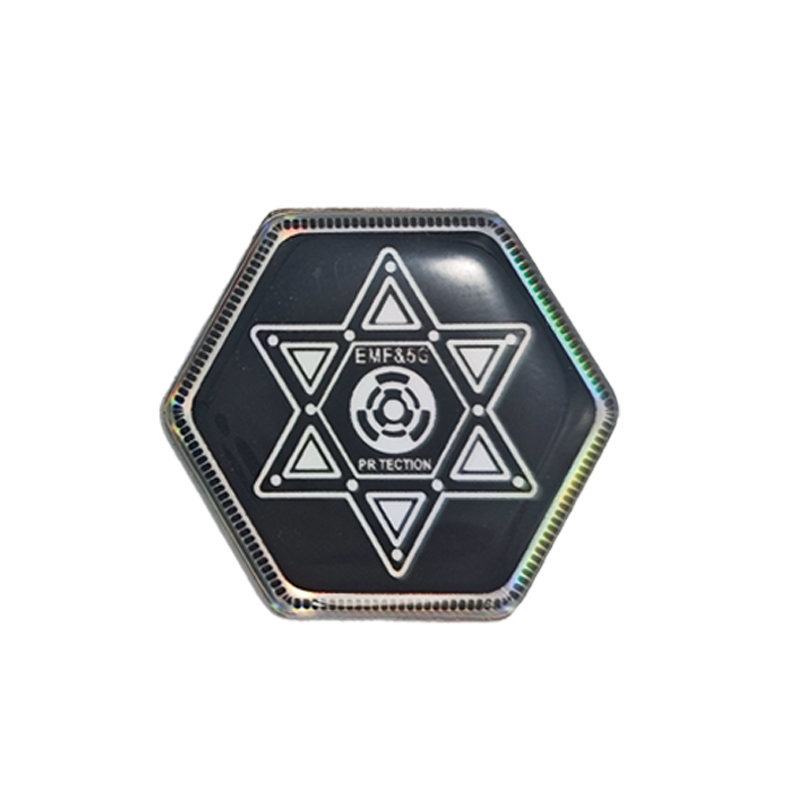 1276 Negro con Holográfico Plateado