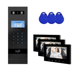 Sistema de seguridad de red IP a prueba de agua inteligente para el hogar Tuya, timbre Visual, visión nocturna, monitoreo móvil, desbloqueo remoto en la nube - Product Image 3