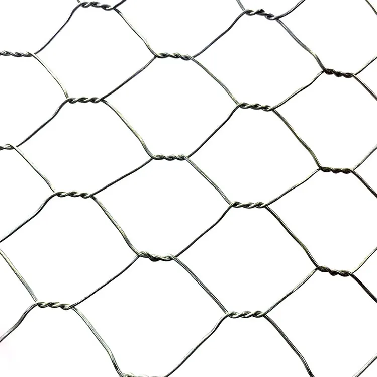 Rete metallica esagonale in acciaio inossidabile rete metallica esagonale nera rete metallica zincata