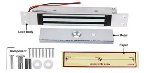 12V Electromagnetic Lock for High <strong>Security</strong> Electronic <strong>Access</strong> <strong>Control</strong> <strong>System</strong> 180 Kg/350 lb ZL U Bracket Magnetic Lock - Product Image 4