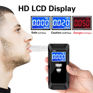 Toptan fiyata mevcut dijital LCD ekran ile profesyonel otomatik elektronik alkol test cihazı - Product Image 2