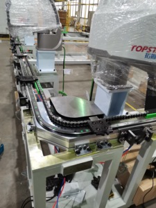 Kurven führung Riemen getriebene Schienen systeme Verschieben von Produkten von Station zu Station in einer genau wiederholbaren und kontrollierten Weise - Product Image 5