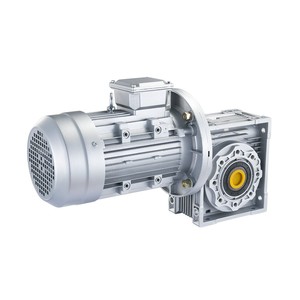 NMRV63型号1.1kw一级减速RV系列蜗轮箱式减速器带电机