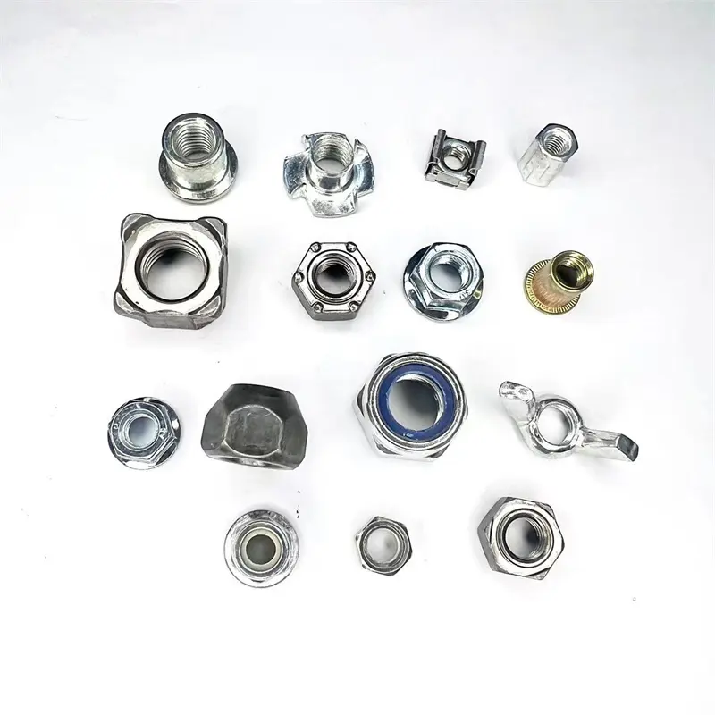 national standard, German standard, American, British standard parts in stock Non-standard custom nuts and screws