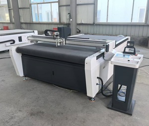 Otomatik besleme kesme makinesi baskı jüt Plotter XY bıçak kesici kumaş kesme makinesi - Product Image 3
