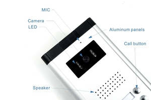 Sistema di citofono ABE videocitofono campanello per videocamera campanello con controllo accessi - Product Image 5
