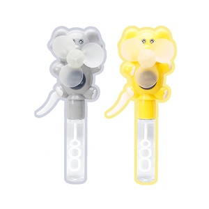 Yeni varış 2 In 1 kabarcık değnek 40ML fil el basıncı mini fan kabarcık sopa kabarcık değnek oyuncaklar - Product Image 1