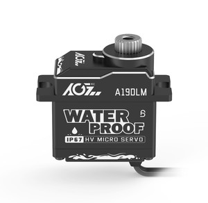 AGFRC A19DLM STD 25T HV 0088 сек 4,0 кг DC мотор IP67 Водонепроницаемый ЧПУ программируемый цифровой мини Серводвигатель для 1:12 Электрический On-R