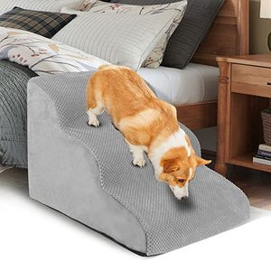 Toptan küçük köpek kanepesi kaymaz pet adımlar merdiven pet sünger merdiven çıkarılabilir ve yıkanabilir pet merdiven - Product Image 2