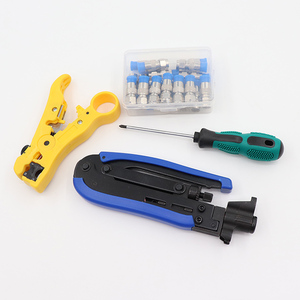 Professional <strong>Network</strong> <strong>Computer</strong> Maintenance Repair Tool Kit Telecommunications Lan Cable Tester Wire Stripper Crimping Tool Set - Product Image 4