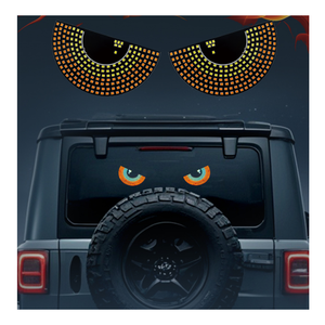 <strong>New</strong> Arrival Car <strong>LED</strong> Decorative Lights for Evil Eyes Demon <strong>Led</strong> Eye Flexible <strong>Led</strong> Display Screen for Auto Accessories - Product Image 1