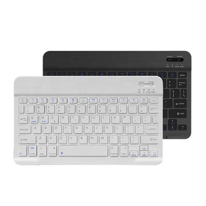 Mini Teclado retroiluminado RGB, teclado inalámbrico para tableta, teclado recargable para IPad, tableta, portátil, PC - Product Image 2