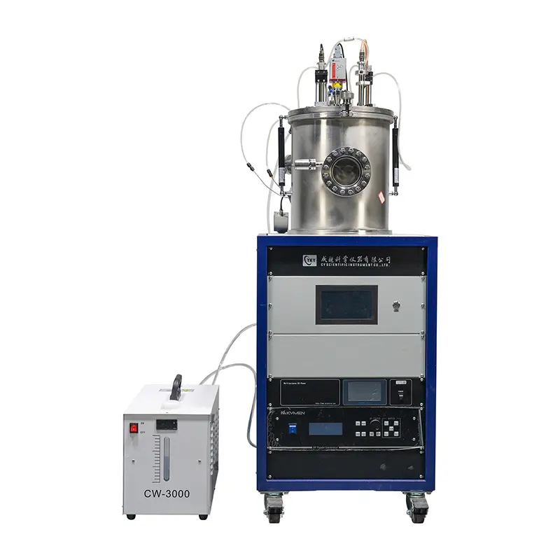 Dual Heads RF DC Magnetron Plasma Sputtering Coater for Depositing PTFE Thin Film