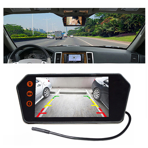 12V 24V Car 7inch Rear View Mirror Touch Screen <strong>Monitor</strong> <strong>with</strong> MP5 BT - Product Image 6