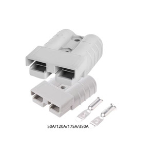For <strong>Power</strong> Products 50 <strong>Amps</strong> Cable Connector <strong>Kit</strong> Gray Housing with 10 &amp; 12 AWG for Solar <strong>Power</strong> Systems - Product Image 2