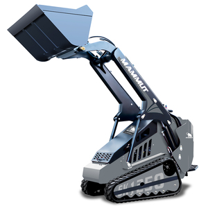 SK950 SK1250 400KG 544KG 1200lbs EPA Tier 4 carico e scarico rapido magazzino logistica Mini Skid Steer Loader anteriore - Product Image 3