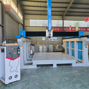 YD เครื่องตัดโฟม CNC แบบ3D เราเตอร์สำหรับเครื่องกัดแม่พิมพ์ไม้ EPS พร้อมฟังก์ชันการแกะสลักส่วนประกอบแกนหมุน - Product Image 4