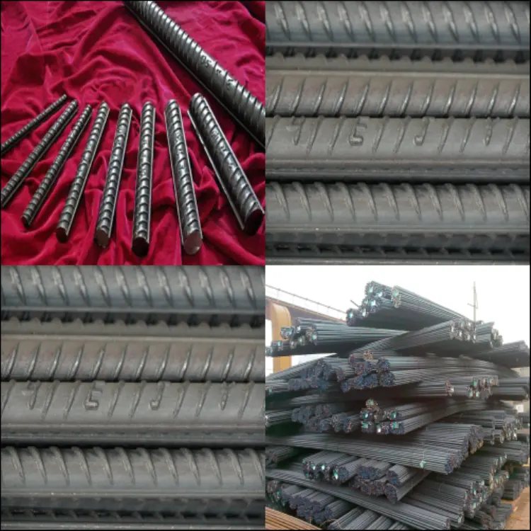 6mm 8mm 10mm 12mm 16mm 20mm Hot Rolled Deformed Steel Bar Rebar Steel Iron Rod For Construction Rebar Steel