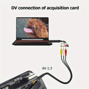 用于电视DVD VHS捕获设备的USB 2.0至RCA USB适配器转换器音频视频采集卡适配器电脑电缆 - Product Image 5