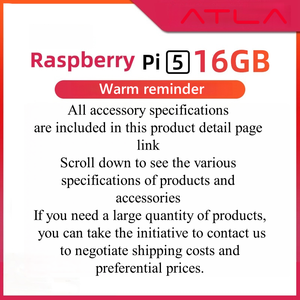 Raspberry Pi 5 5B/4B комплект для разработки Raspberry Pi 5 8GB Материнская плата Python Программирование AI Kit - Product Image 2
