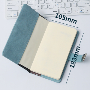 Libreta pequeña personalizada al por mayor, libro de contraseñas de cuero PU, planificador personal, diario, libro de códigos A6 con cerradura - Product Image 2