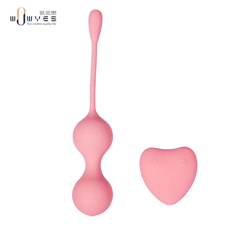 Kegel bola Silicone Adulto Sex shop Estimulador de Famale Masturbador 10 Velocidades Vibrador Remoto Forte brinquedos sexuais para as mulheres