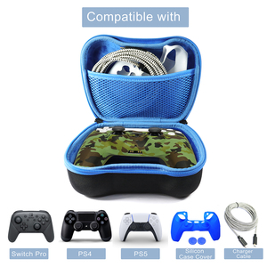 Honcam Game <strong>Controller</strong> Holder <strong>Case</strong> for PS5 Official Dualsense Wireless <strong>Controller</strong> Heavy Duty Protective Cover Hard <strong>Shell</strong> Pouch - Product Image 4
