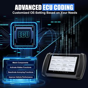 XTOOL IP819 strumenti per veicoli per auto con sistema completo più recente codifica ECU chiave programmatore supporta protocollo FD e analizzatore motore WIFI/USB - Product Image 5