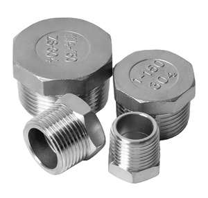 OEMおよびODMステンレス钢六角プラグ1/4 "-4" 水配管パイプ継手用ねじ式エンドキャップ - Product Image 6