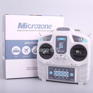 Microzone mc6c модернизированная модель MC6Cmini пульт дистанционного управления 6-канальный комплект дрона с неподвижным крылом - Product Image 6