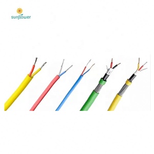 Yellow Long service life KX-FEP/FEP-2*1mm2 Thermocouple Extension wire with ANSI color <strong>code</strong> and standard tolerance - Product Image 1