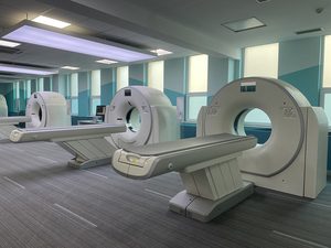 32 Slice quang phổ hình ảnh kỹ thuật chụp Cắt Lớp thiết bị CT Scanner y tế CT scan máy - Product Image 5