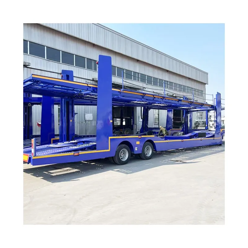 Rifornimento della fabbrica di alta qualità 2 asse 15-17 M Auto trasporto rimorchio trasportatore semirimorchio per la vendita