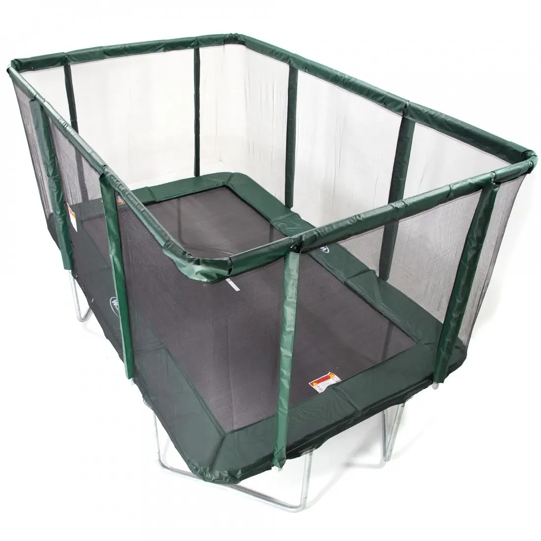 Spring Rectangle 9X14FT Trampoline with Enclosure