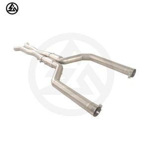 CSZ egzoz borusu Resonated Midpipe X boru BMW BMW ff95 F96 4.4T SS304 kum patlama orta boru ODM yeni ürün - Product Image 2