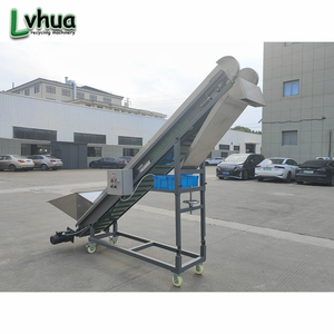 Lvhua <strong>Loading</strong> <strong>and</strong> <strong>Unloading</strong> Using Mobile Plastic Used Scrap Conveyor Belt Can Convey the Flakes <strong>and</strong> Granule
