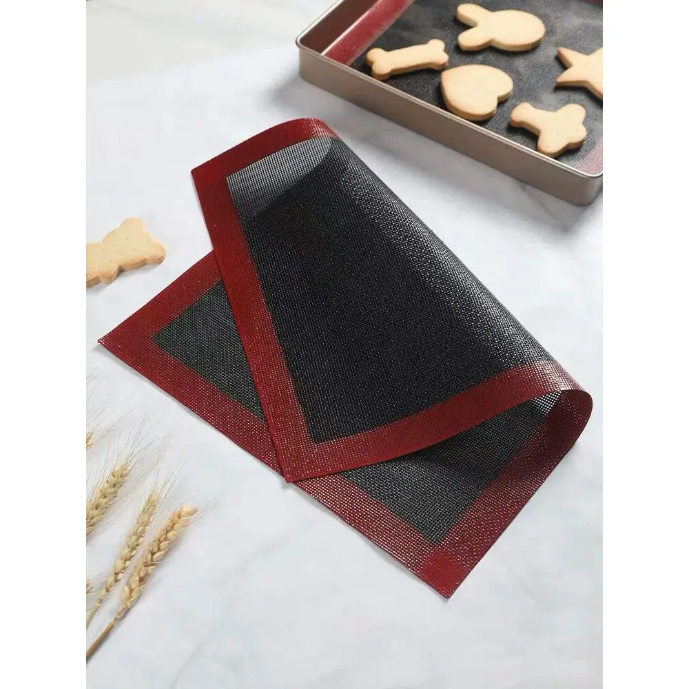 Antiaderente In Silicone Pane Hollow Cottura Mat Foglio Fodera del Forno Perforata Della Maglia Pad