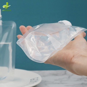 50ml 100ml 150ml Fruit <strong>Juice</strong> Packaging Small clear Plastic Standing Spout Pouch Bag With 0.86cm Spout - Product Image 5
