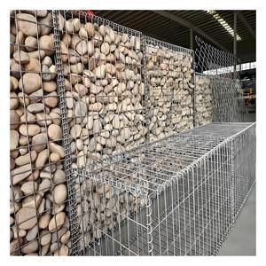 Galvanizli korozyon önleyici kaynaklı <span class=keywords><strong>Gabion</strong></span> kafesleri bahçe peyzaj dekorasyon galvanizli manzara kavisli bariyer <span class=keywords><strong>Gabion</strong></span> duvarları - Product Image 2