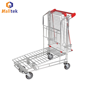 Складская двухслойная тележка для перевозки грузов - Product Image 2