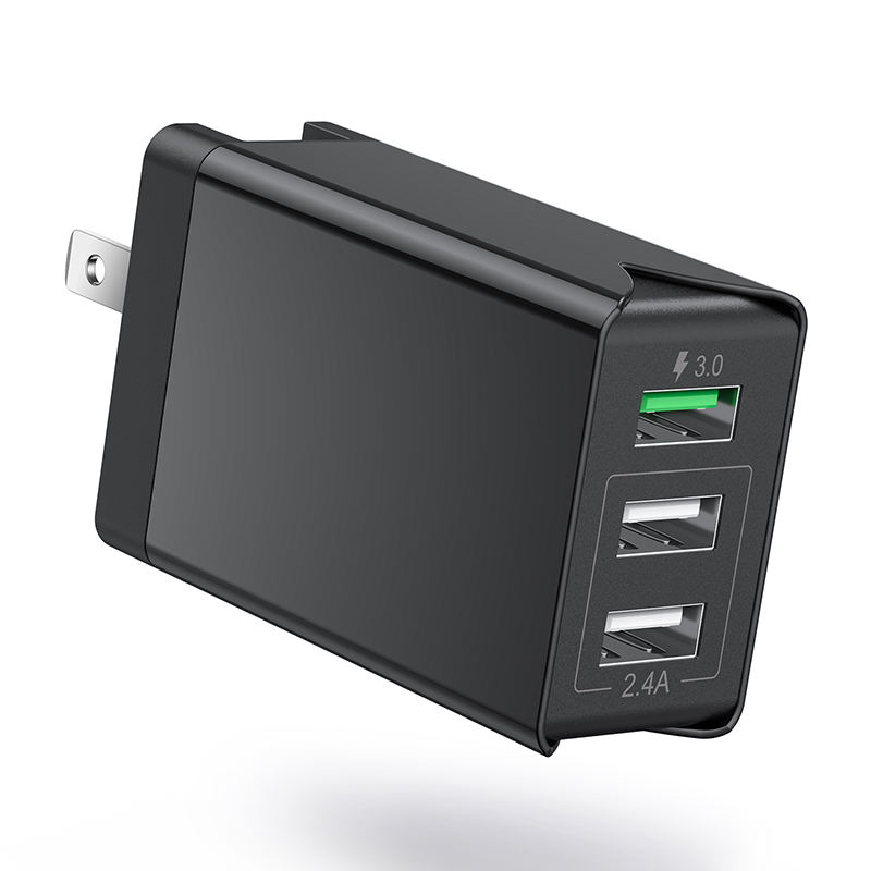 Cargador de pared negro US Plug