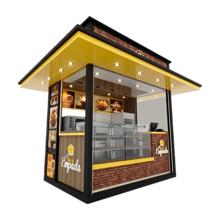 Essert-quiosco de diseño 3D para Bar, tienda de postres, cafetería