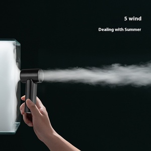 2025 taşınabilir USB şarj edilebilir Mini elektrikli Fan el <span class=keywords><strong>Turbo</strong></span> yüksek hızlı asılı boyun özelliği ile ev araba ve RV kullanımı için